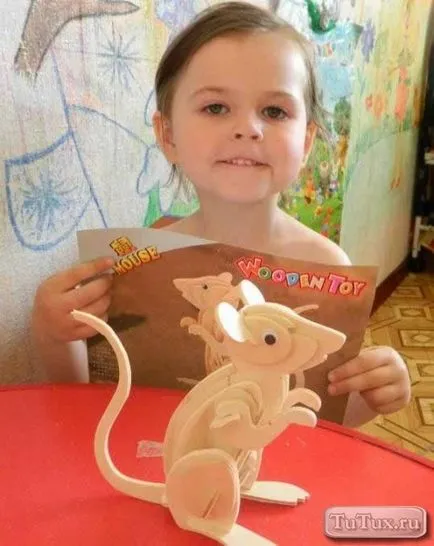 Szórakoztató 3D puzzle fa ló kivitelező áramköri szerelvényből