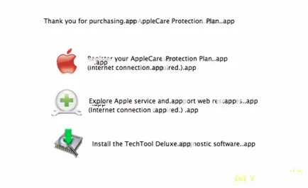 plan de protecție AppleCare pentru mc257zm imac