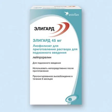 Analog al hormonului de eliberare a gonadotropinei - sub formă de depozit, clinice și farmacologice grupe Handbook