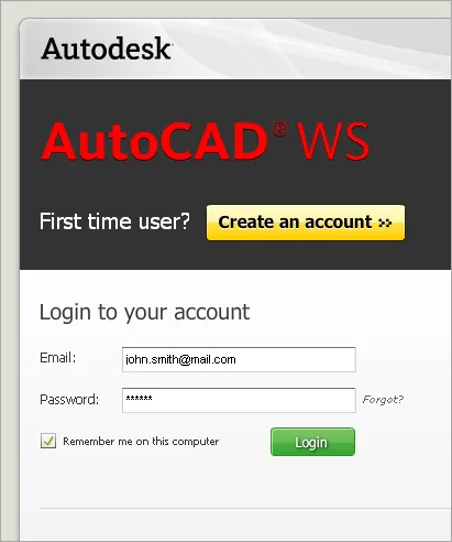 Autodesk AutoCAD WS