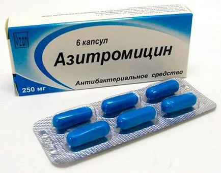 Az azitromicin angina használati utasítást felnőttek és gyermekek