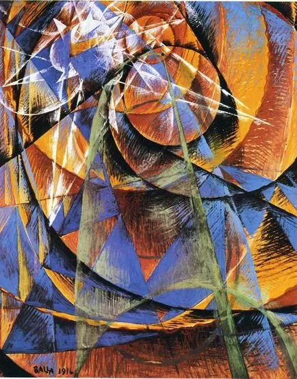 Giacomo Balla (1871 - 1958) (futurizmus), a művészettörténet