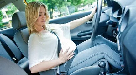 Бременните правила за шофиране шофиране бременни, рисковете