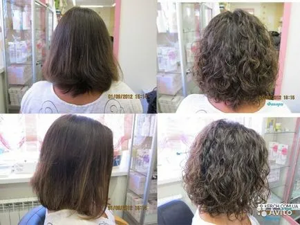 Biozavivka за коса на средна продължителност на снимка преди и след, както и преглед на процедурите за цена