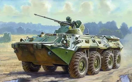 BTR-80, descrierea Performance TTX și dispozitiv de armare,