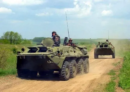 BTR-80 specifikációk és karbantartás