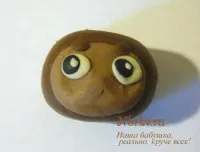 Cheburashka plastilină 1