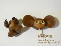 Cheburashka gyurmából 1