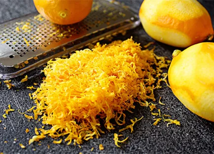 citromhéjat, és használja az alkalmazást - lépés az egészség