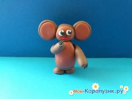 Cheburashka plastilină 2