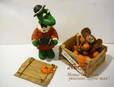 Cheburashka gyurmából 1