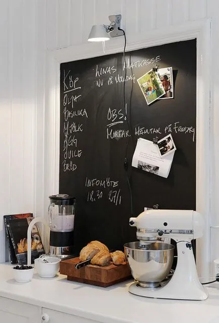 Negru pentru a muta și de a câștiga! Sau blackboards în interior