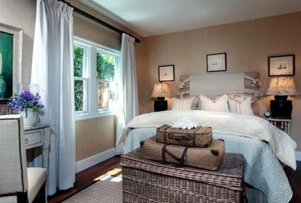 Прекрасна спалня дизайн - идеи със снимки