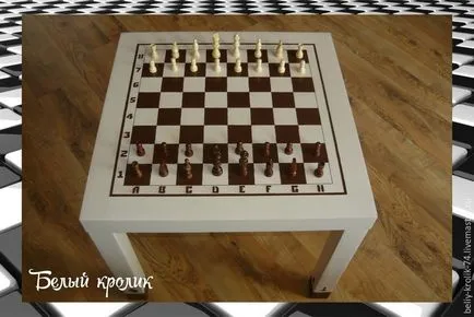 Faceți din masa de șah exclusiv de masă vechi ikea - Masters Fair - manual,
