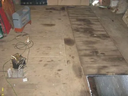 Podeaua de lemn în garaj modul de a face propriile mâini, decât coperta, instrucțiuni video, fotografii