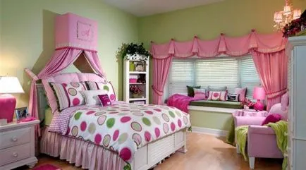 Спалня дизайн за момичета и обновяване на апартаменти снимка