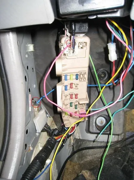 Elektroskladyvanie огледало с ръцете си на Mazda 323