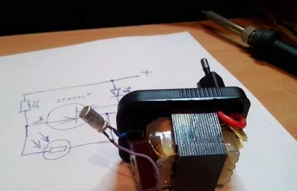 Foto- pentru iluminat stradal - mastering diagrama de conexiune video