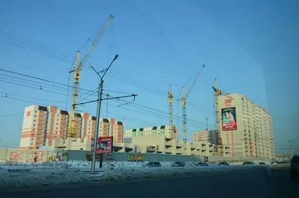 Fotók épületek Barnaul a december 2011