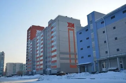 Fotók épületek Barnaul a december 2011