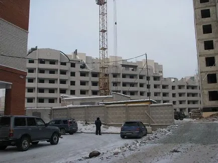 Fotók épületek Barnaul a december 2011