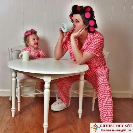 Photoshoot anya és lánya - Business Insight