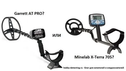 Garrett Pro vagy Minelab x-terra 705 fém detektor összehasonlítás - hobby kimutatjuk - a blog
