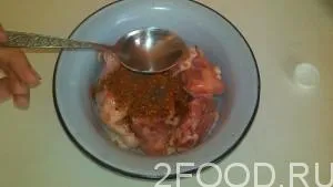 supa de mazare cu carne de pui prăjit, retete simple cu fotografii - un blog despre alimente „produse alimentare dublă“