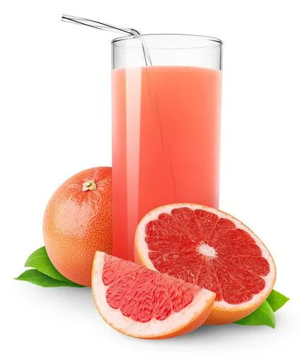 Sucul de grapefruit proaspat de la un fruct neobișnuit