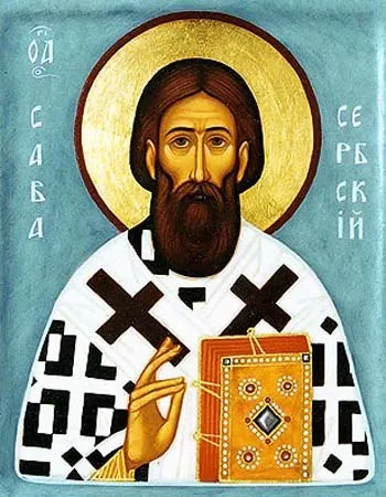 Икона на сръбските светии, светии