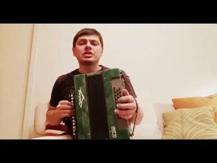 Redarea coardele acordeon, cum ar fi o chitară (elementele de bază ale aranjarea №1) 1