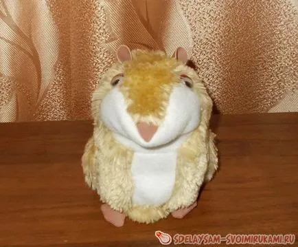 Jucărie „hamster“, o clasă de master, cu propriile lor mâini