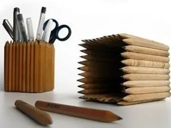 Hogyan, ahonnan, hogy egy csésze a toll és ceruza maga saját kezűleg