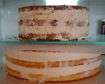 Hogyan kell sütni egy kétszintű torta