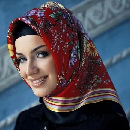 Cât de frumos pentru a lega voal - cum ar fi culoarea pentru a face hijab - Fashion - Altele