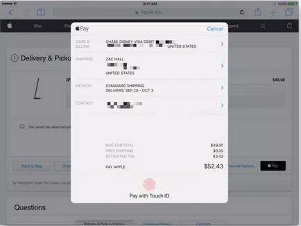 Как да плащат за онлайн покупки с помощта на ябълков заплащане