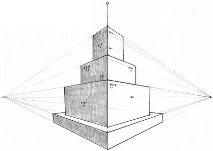 Hogyan építsünk a példa szögletes kilátás torony