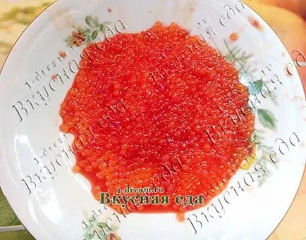 Ca caviar de somon sare la domiciliu - produse alimentare mare