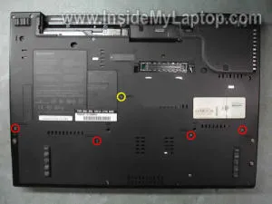 Cum să dezasamblați laptopul ThinkPad T61 în lenovo detaliu