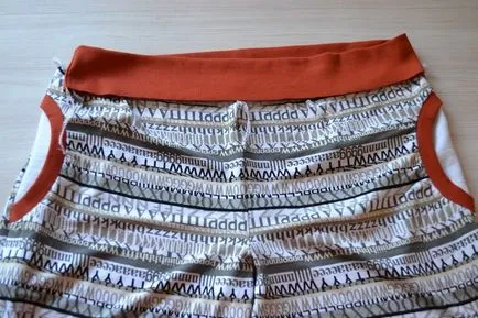 Cum să coase tehnologie tricotaje, pantaloni scurți pentru femei de croitorie de tricot