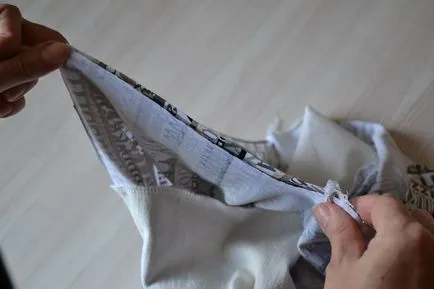 Как да шият трикотаж, дамски шорти технология на шивашки на трикотаж