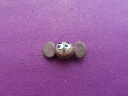 Cum de a sculpta din plastilină Cheburashka - instrucțiuni pas cu pas, cu fotografii