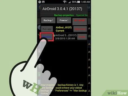 Cum de a face o copie de rezervă de aplicații folosind de rezervă de titan pe Android