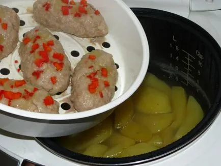 Картофени банички с пара в стъпка по стъпка рецепта multivarka
