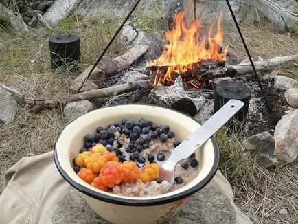 Porridge pe rug - cele mai bune retete pentru produsele alimentare în marș