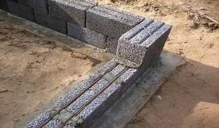 Kőműves falak könnyű összesített blokkok beton videóval
