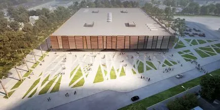 Ice Palace koncepció, építészet és design, arhinovosti