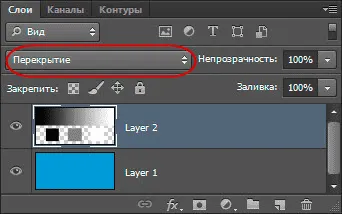 наслагване Blend Mode (наслагване)