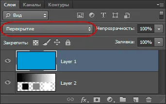 наслагване Blend Mode (наслагване)