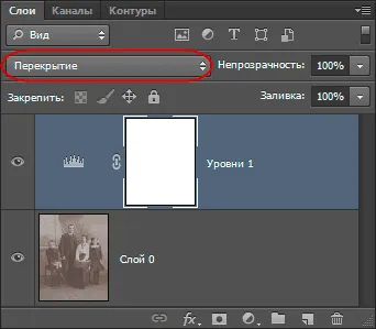 наслагване Blend Mode (наслагване)